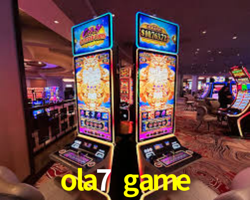 Interface do App ola7 game